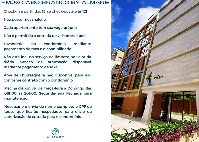 Flat Fm20 Cabo Branco Comfort - By Almare